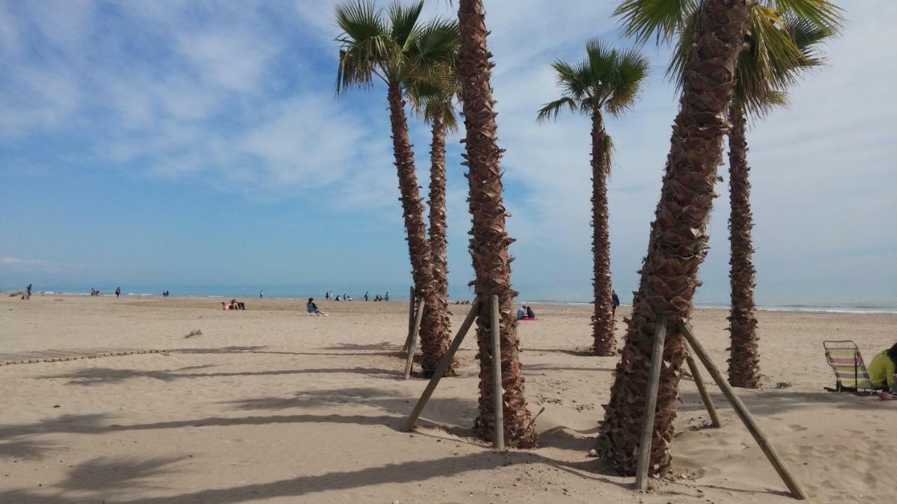 Apartamento Con Preciosas Vistas Al Mar,Wifi Y Piscina De Temporada Canet d'En Berenguer Luaran gambar